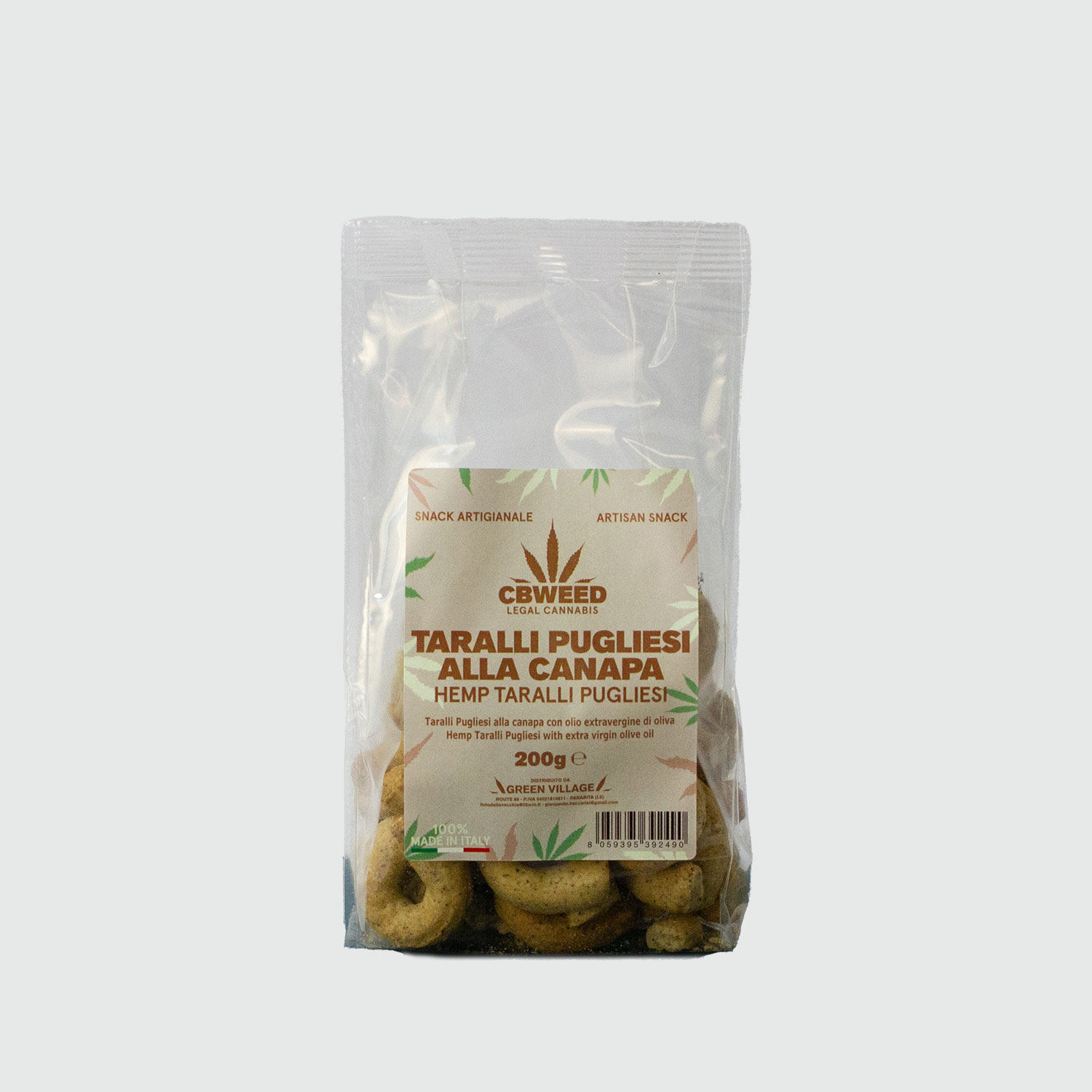 TARALLI PUGLIESI ALLA CANAPA