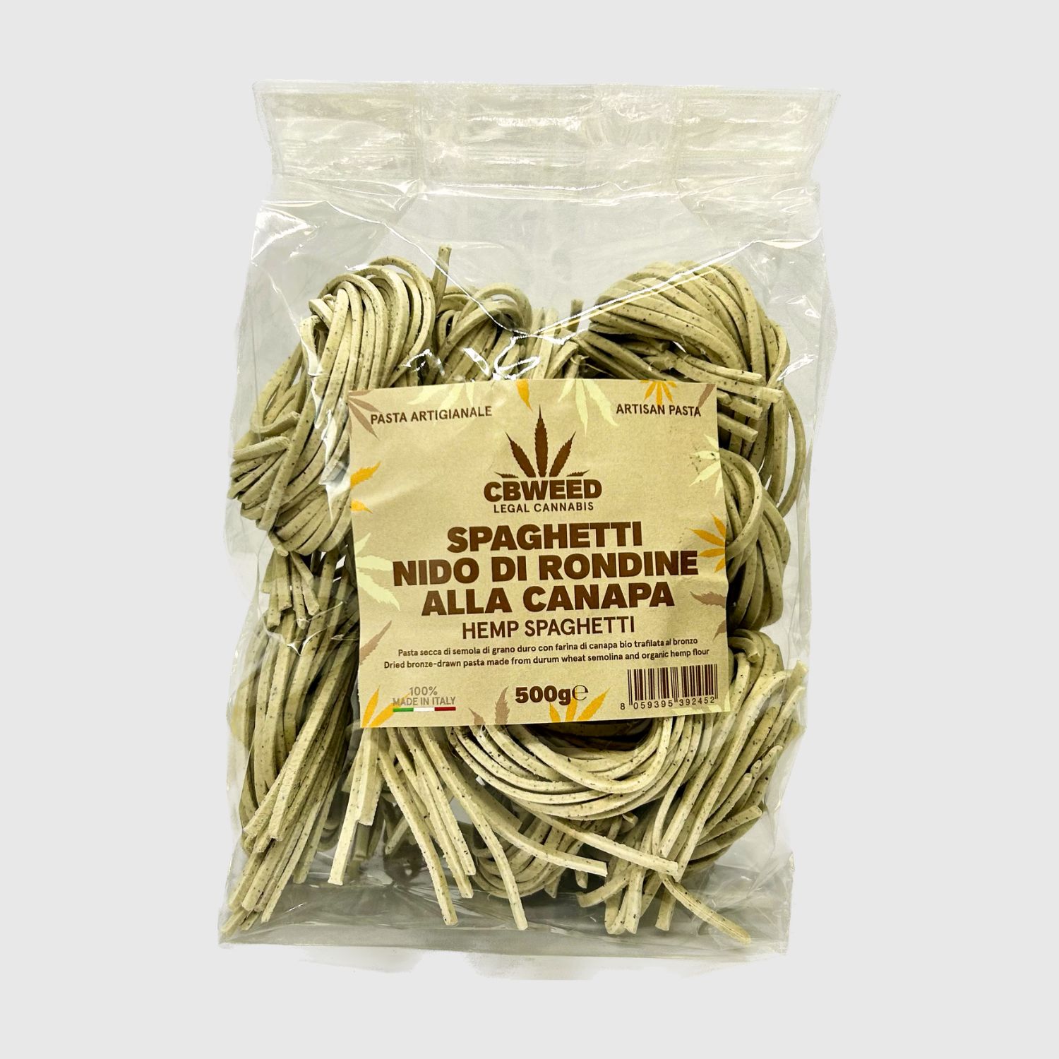 SPAGHETTI NIDO DI RONDINE ALLA CANAPA